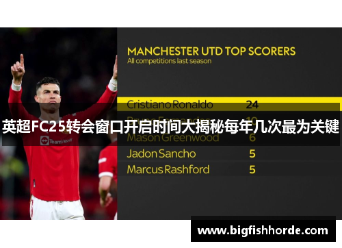 英超FC25转会窗口开启时间大揭秘每年几次最为关键