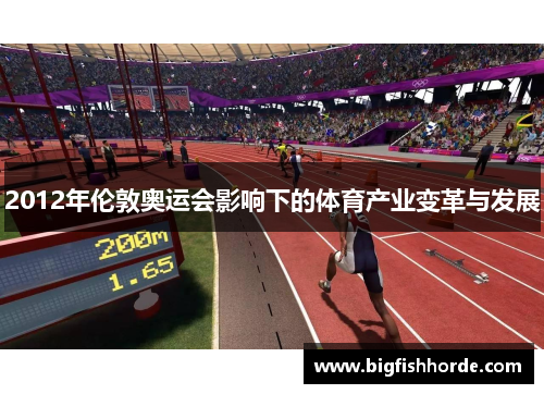 2012年伦敦奥运会影响下的体育产业变革与发展